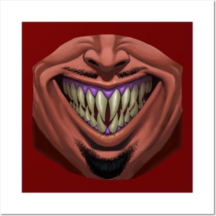 Devilish Grin Mask & Posters and Art